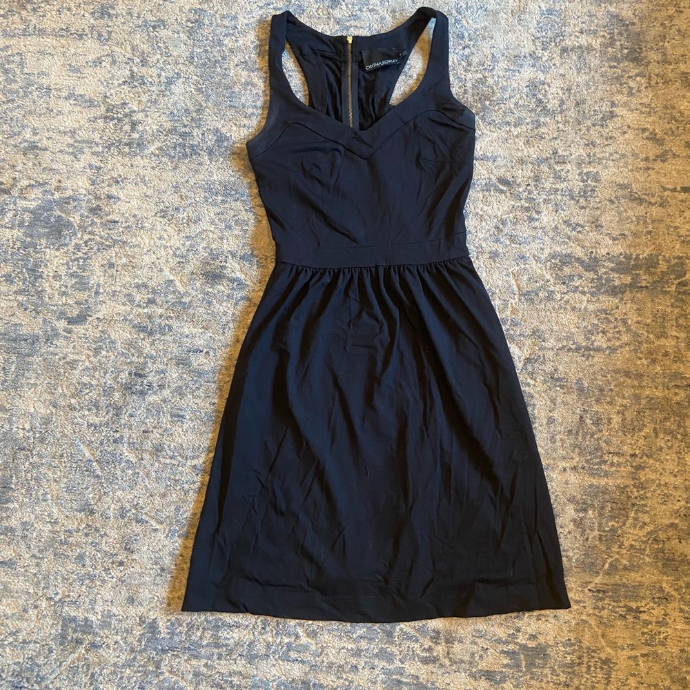 Cynthia Rowley MIDI Black Dress